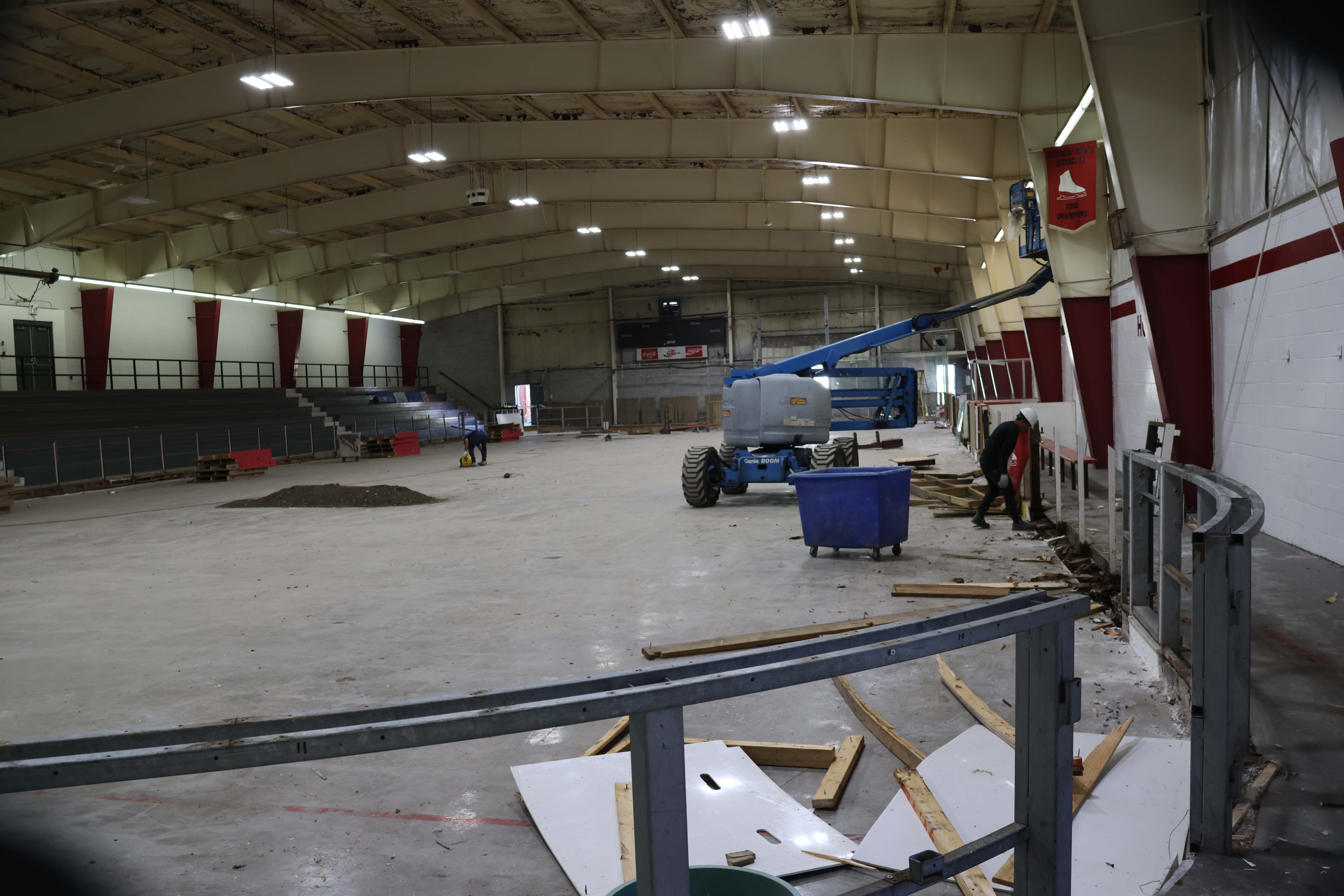 ice pad construction